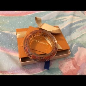 AUTH Louis Vuitton bangle bracelet